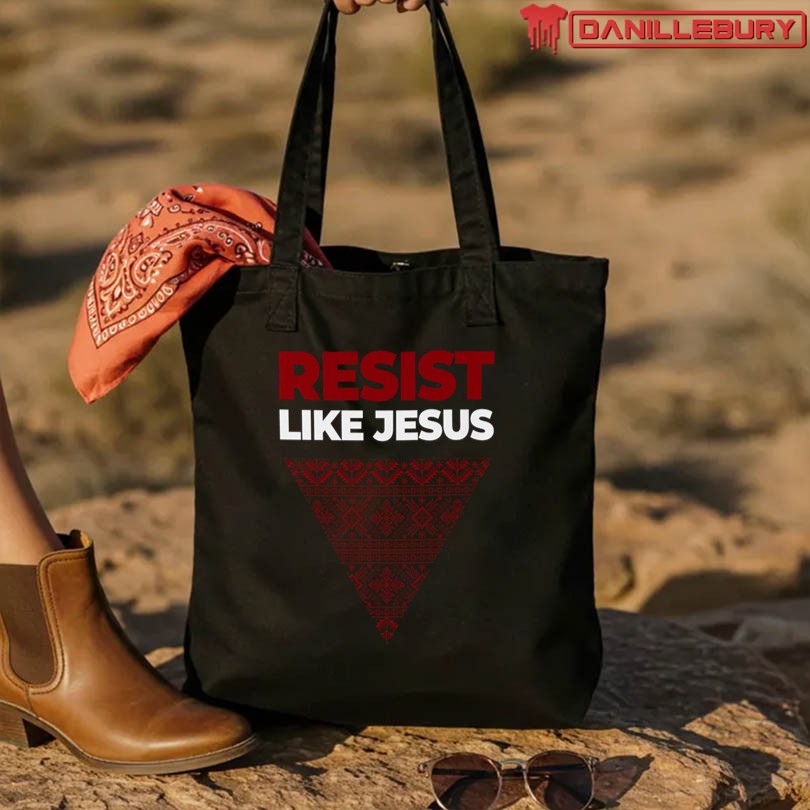 Official The Cradle Christmas Edition Resis Like Jesus T-Shirt - Image 3