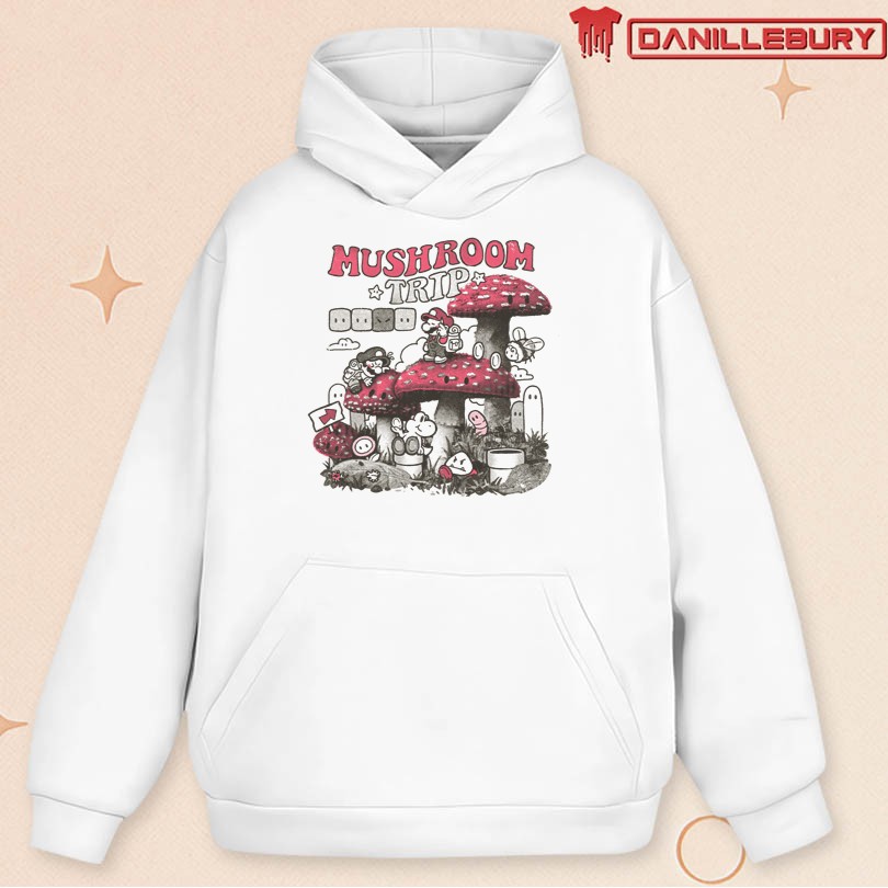 Official The Yetee Mushroom Trip Merch - Image 2