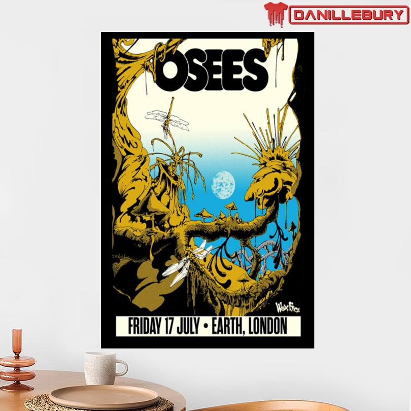 Osees EartH July 17 2026 Show Poster - Image 2