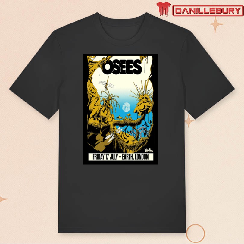 Osees EartH July 17 2026 Show Poster - Image 3