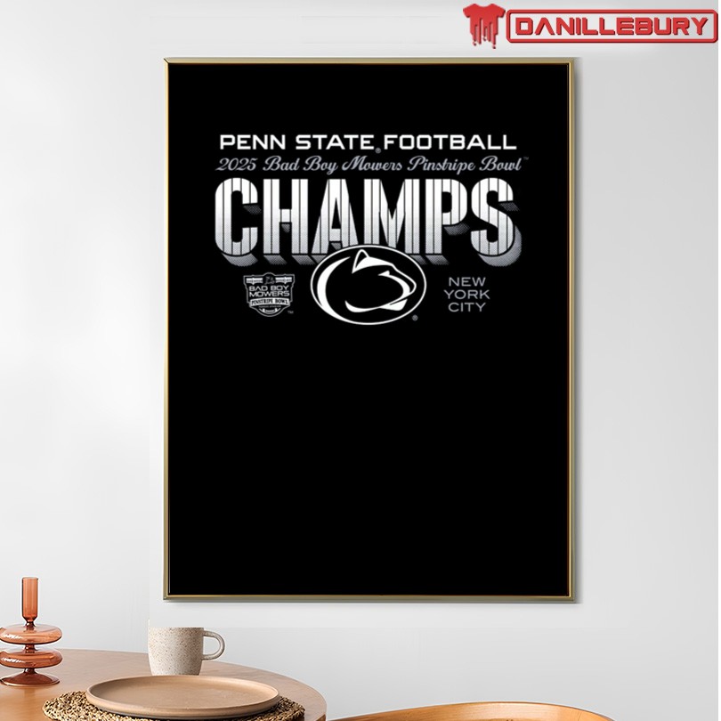 Penn State 2025 Pinstripe Bowl Champs shirt - Image 4