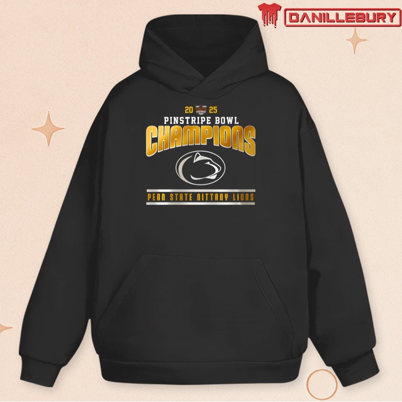 Penn State Nittany Lions Pinstripe Bowl Champions 2025 Merch - Image 2