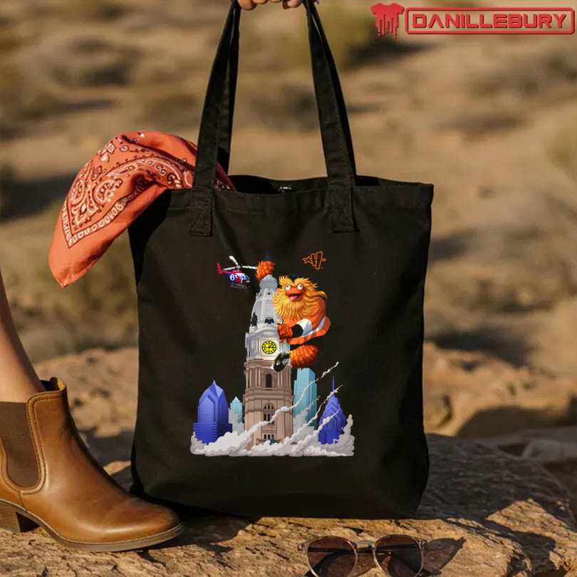 Philadelphia Flyers Mascot Grit Kong T-Shirt - Image 3