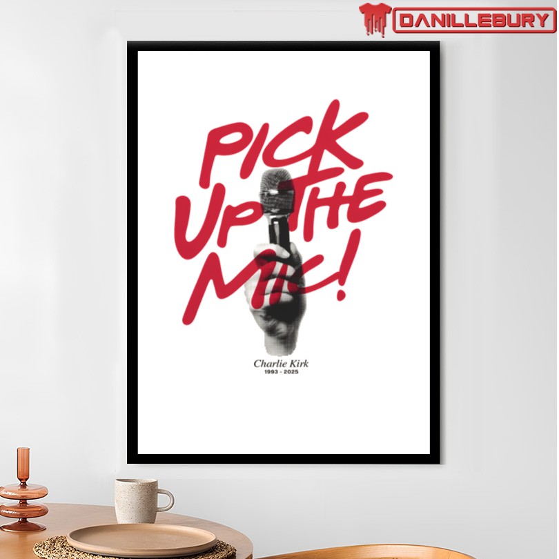 Pick Up The Mic T-Shirt - Image 4