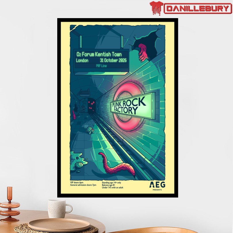 Punk Rock Factory O2 Forum Kentish Town London Oct 31 2026 Poster - Image 2