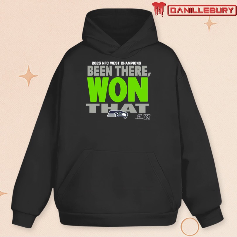 Seattle Seahawks 2025 NFC West Champions Shirt - Image 2