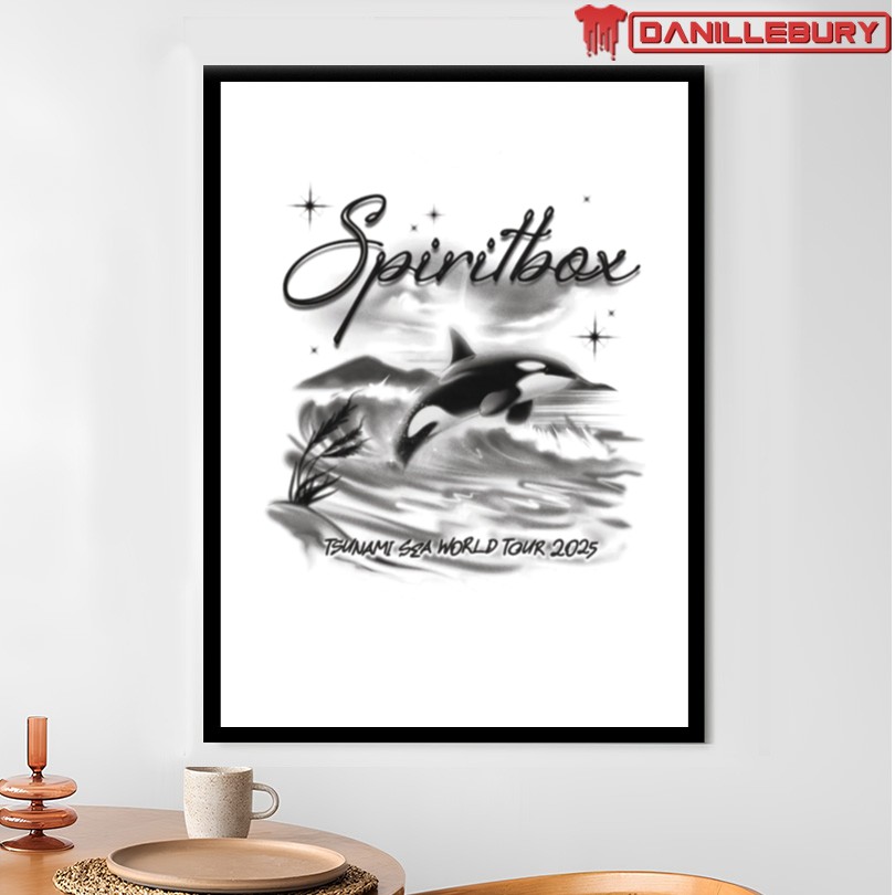 Spiritbox Tsunami Sea World Tour 2025 Merch - Image 4