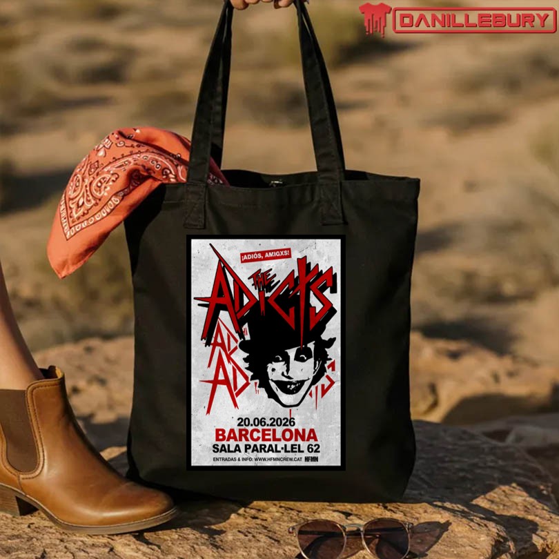 The Adicts Jun 20 2026 Barcelona Poster - Image 4