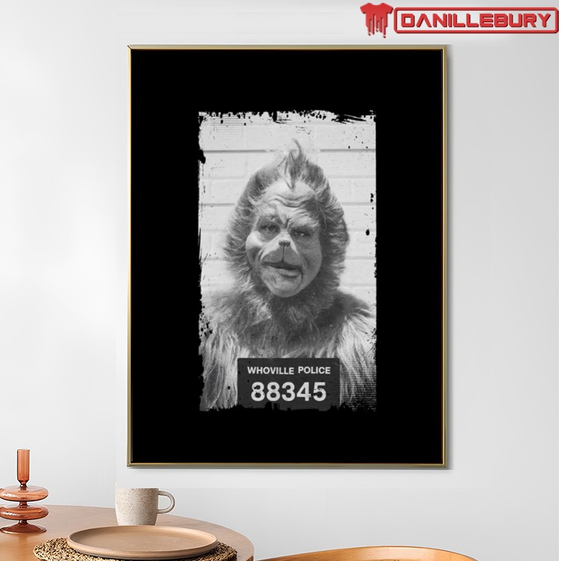 The Grinch Mugshot T-Shirt 2025 - Image 4
