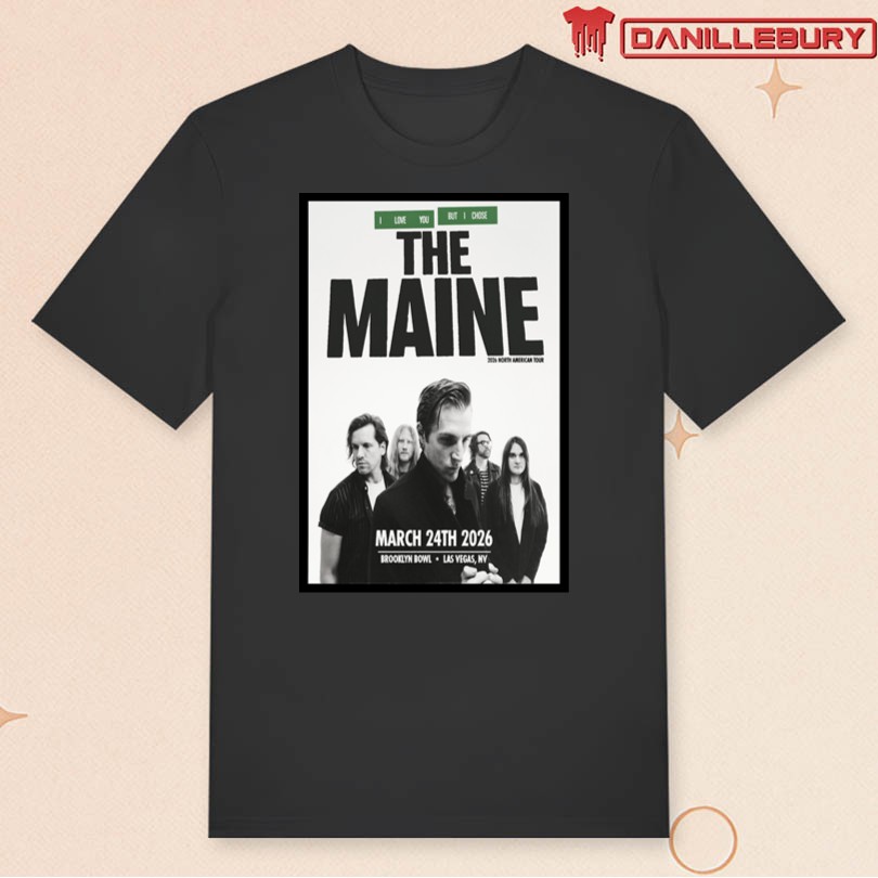 The Maine March 24th 2025 Las Vegas Tour Poster - Image 3