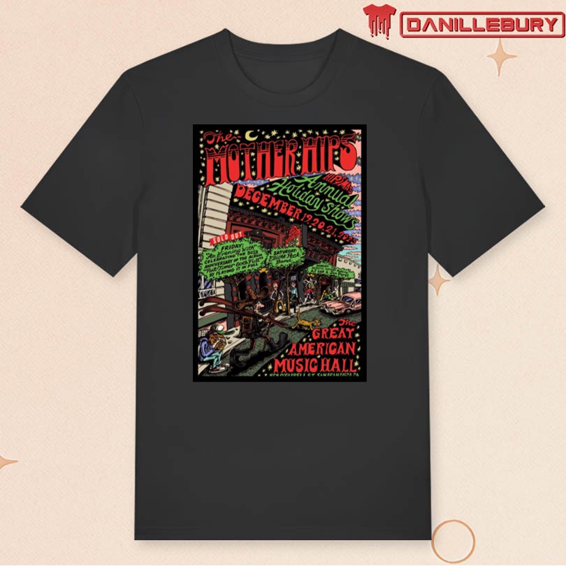 The Mother Hips Great American Music Hall Dec 19-21 2025 Poster - Image 3