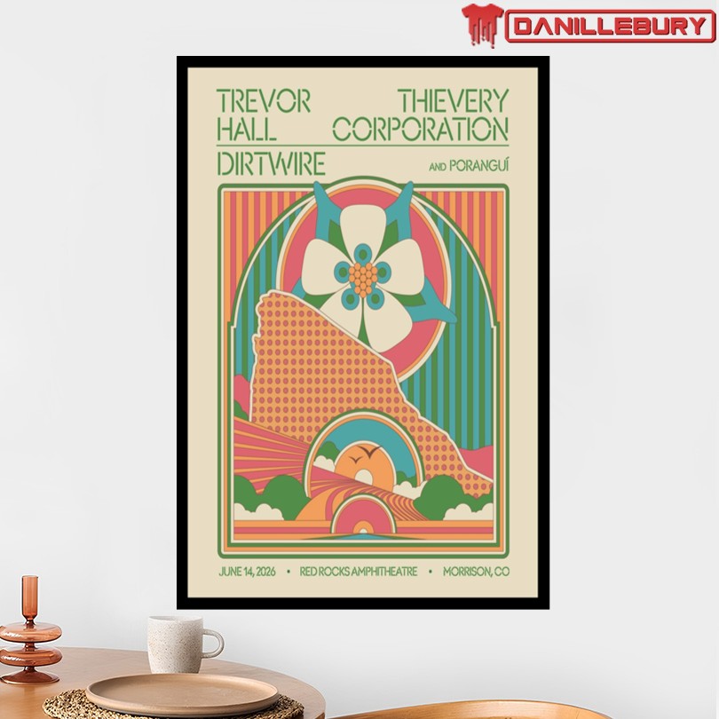 Thievery Corporation June 14th 2026 Morrison Tour Poster - Image 2