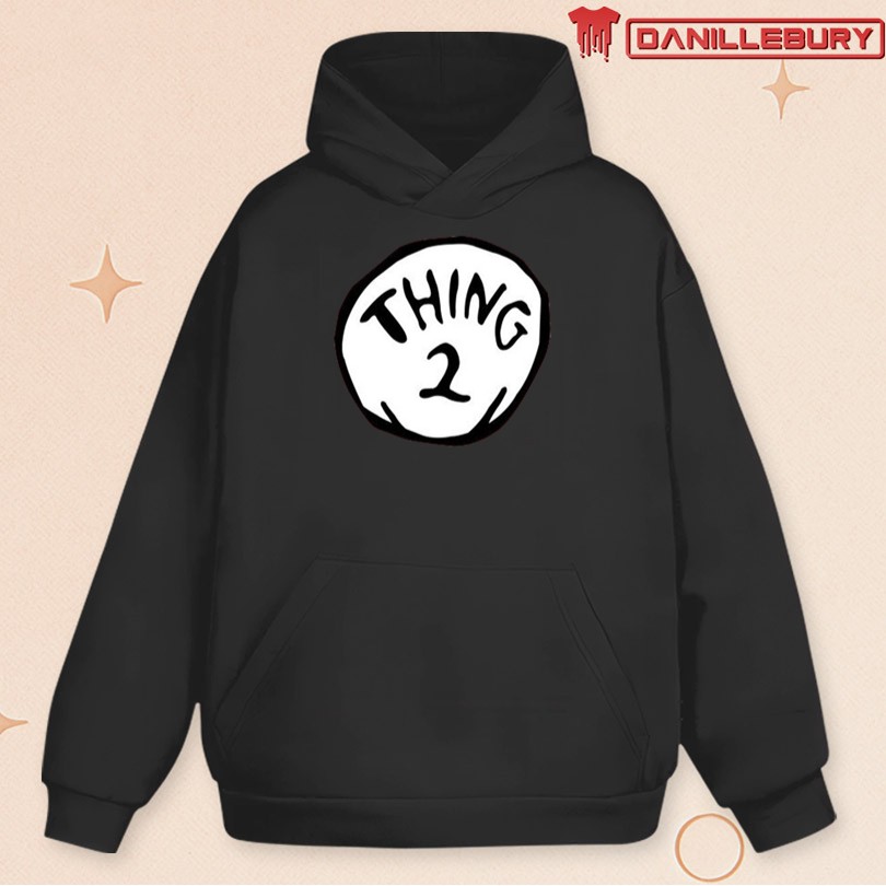 Thing Two Dr. Seuss Thing 2 Classic T Shirt - Image 2