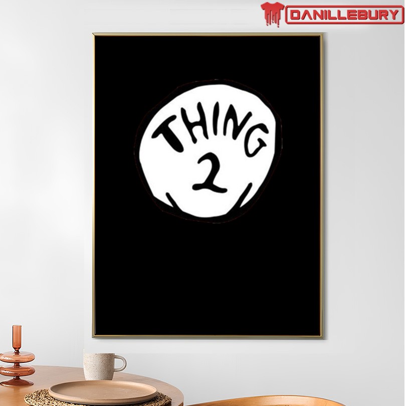 Thing Two Dr. Seuss Thing 2 Classic T Shirt - Image 4