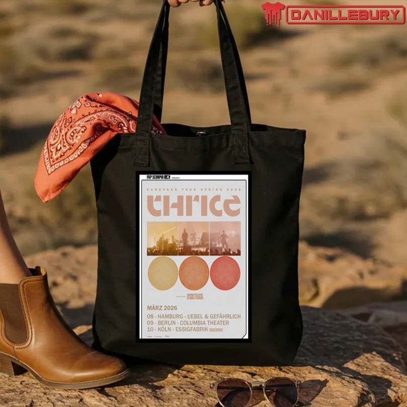 Thrice Tour Europe Spring 2026 Poster - Image 4