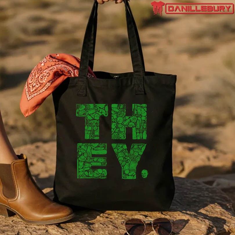 TMBG THEY Mosaic Shirt - Image 3