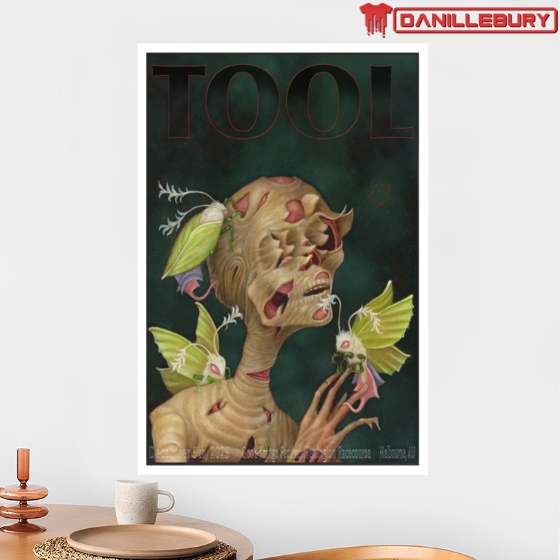 Tool December 5th 2025 Melbourne Tour Poster - Image 2