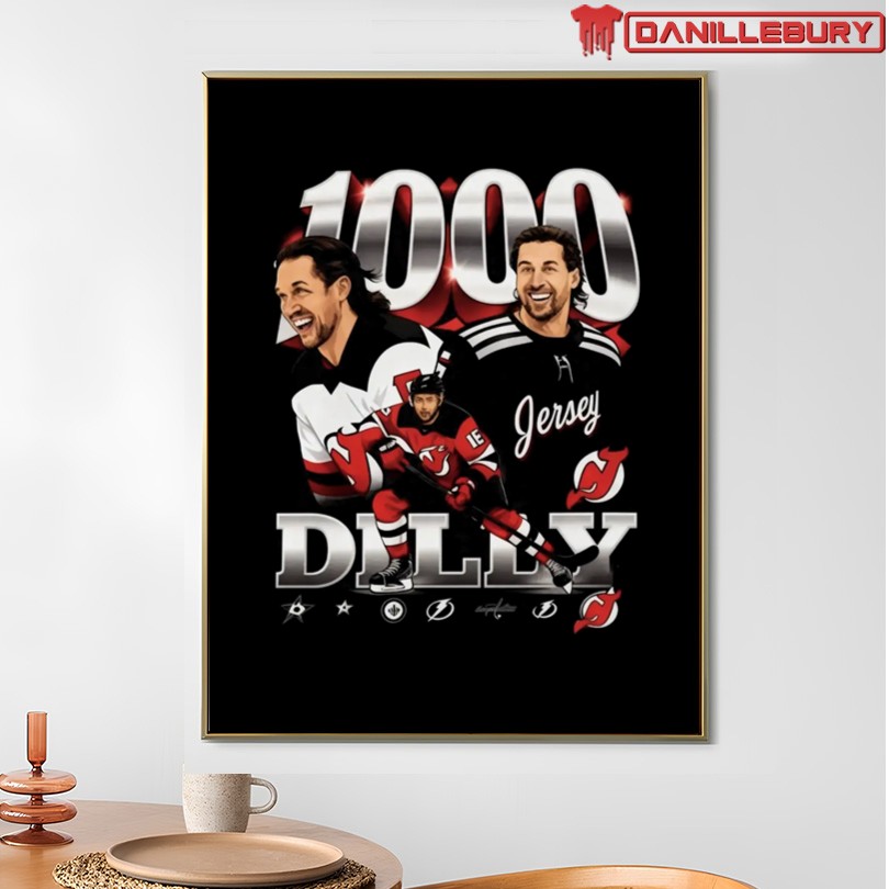 Travis Zajac 1000 Games Shirt - Image 4