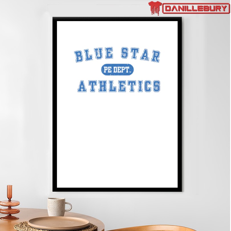 Treaty Oak Revival Blue Star PE Dept. Athletics T-Shirt - Image 4
