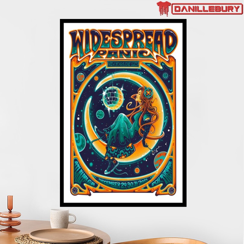 Widespread Panic December 29-30-31 2025 Oakland CA Poster - Image 2