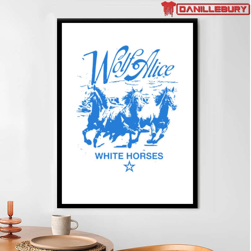 Wolf Alice White Horses T-Shirt - Image 4