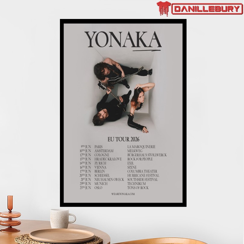 YONAKA 2026 European Tour Poster - Image 2