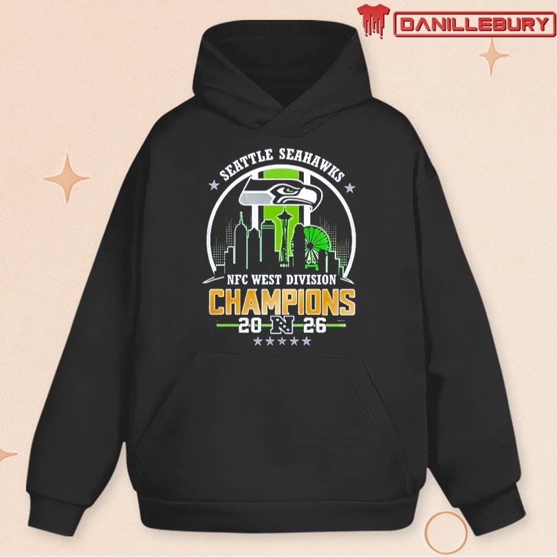 2026 NFC West Division Champions Seattle Seahawks Shirt - Image 2