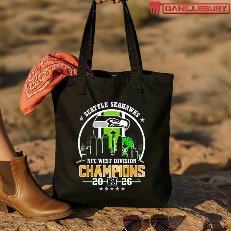 2026 NFC West Division Champions Seattle Seahawks Shirt - Image 3