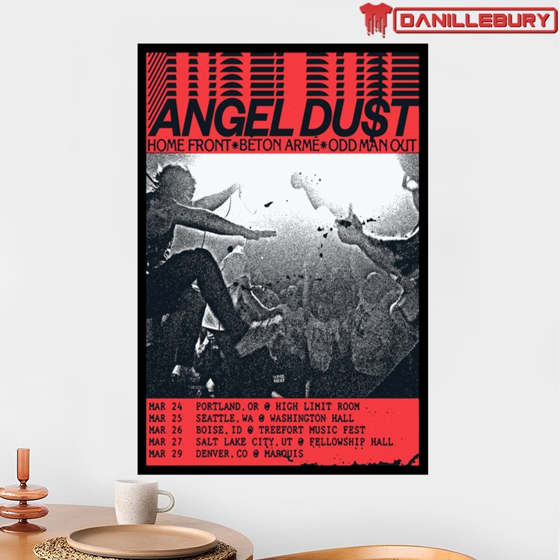 Angel DuSt March 2026 Show Poster - Image 2