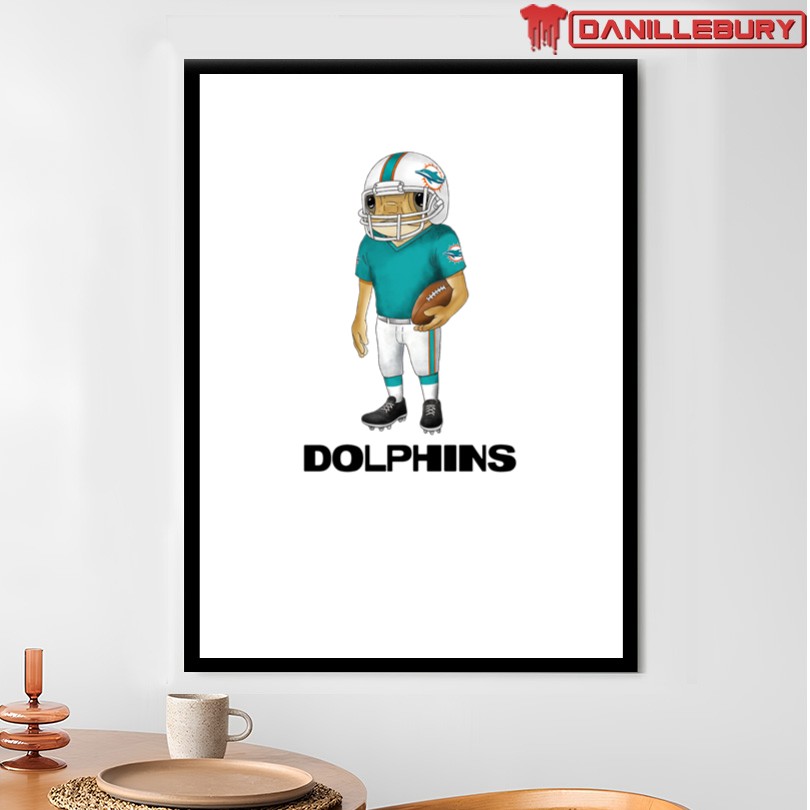 Bad Bunny x NFL Dolphins T-Shirt - Image 4