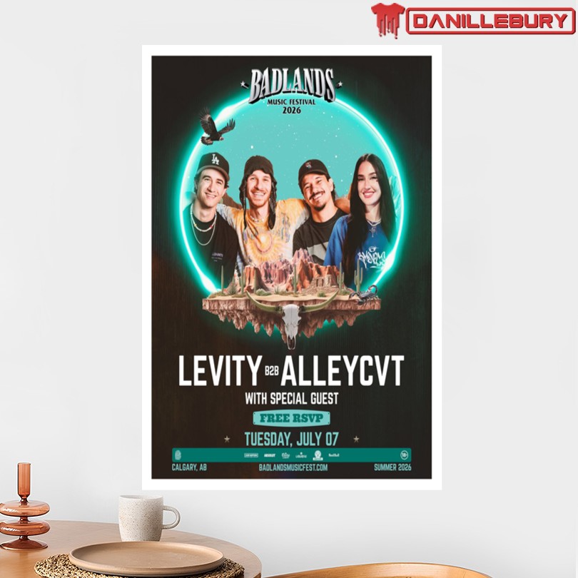 Badlands Music Festival July 7 2026 Calgary AB Poster - Image 2