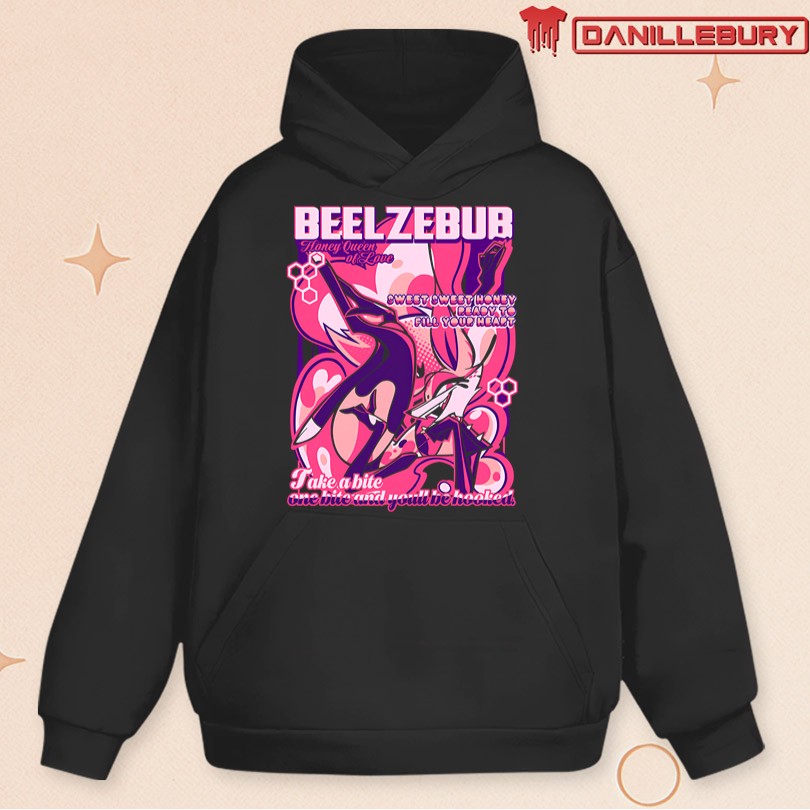 Bee From Helluva Boss with Love T-Shirt - Image 2