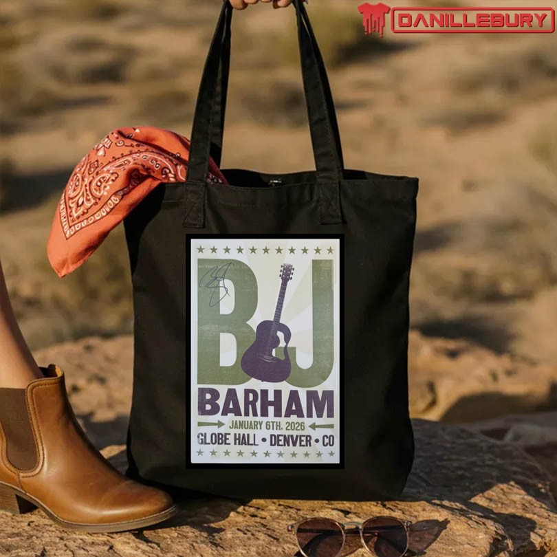 BJ Barham Jan 6 2026 Globe Hall Denver CO Poster - Image 4