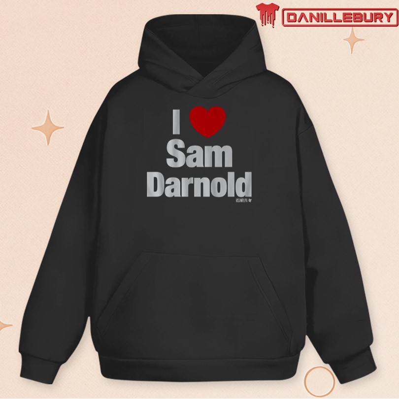 BreakingT I Heart Sam Darnold Shirt - Image 2
