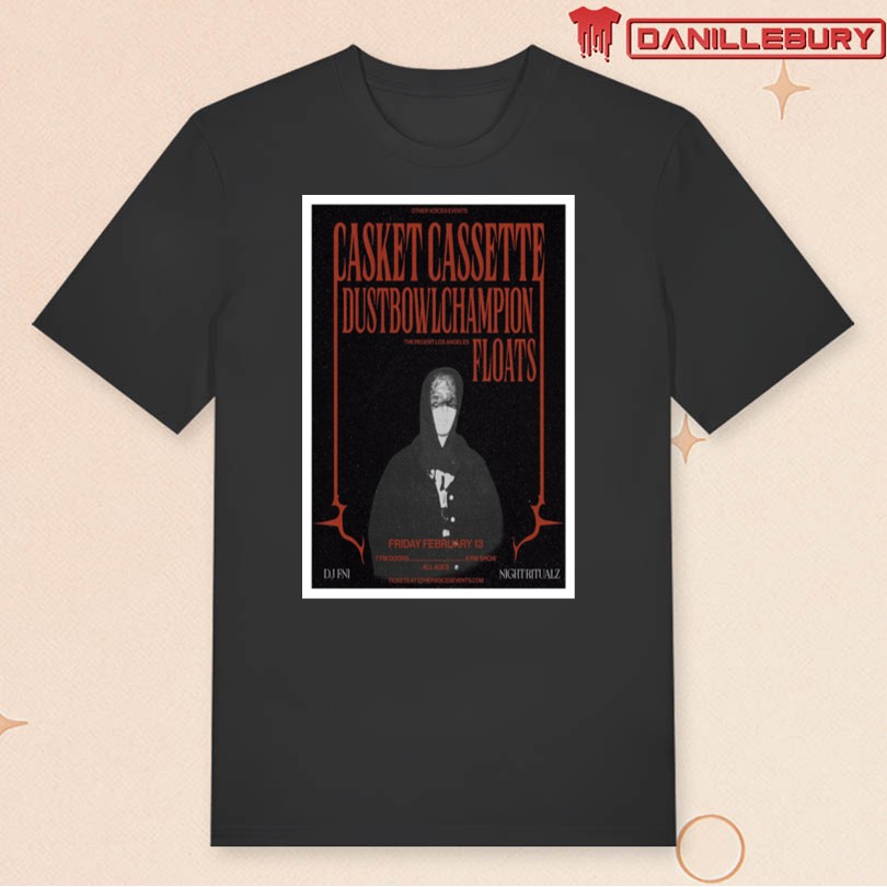 Casket Cassette Los Angeles February 13 2026 Poster - Image 3