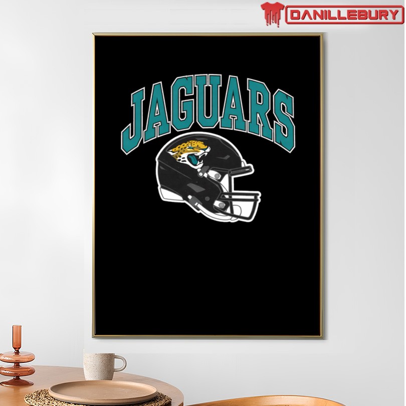 Champion Jacksonville Jaguars Black Arch Helmet Merch - Image 4