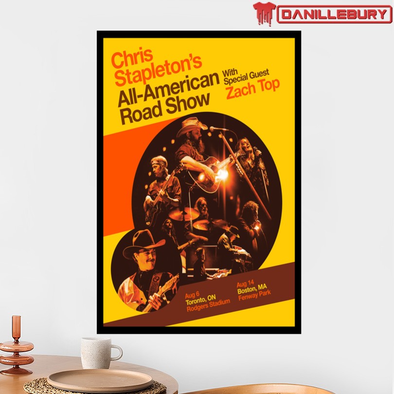 Chris Stapleton August 2026 Tour Poster - Image 2