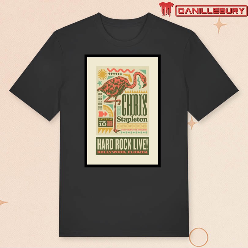 Chris Stapleton Hollywood Florida January 10 2026 Poster - Image 3