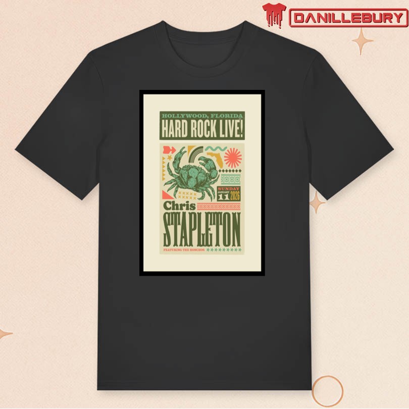 Chris Stapleton Hollywood Florida January 11 2026 Poster - Image 3