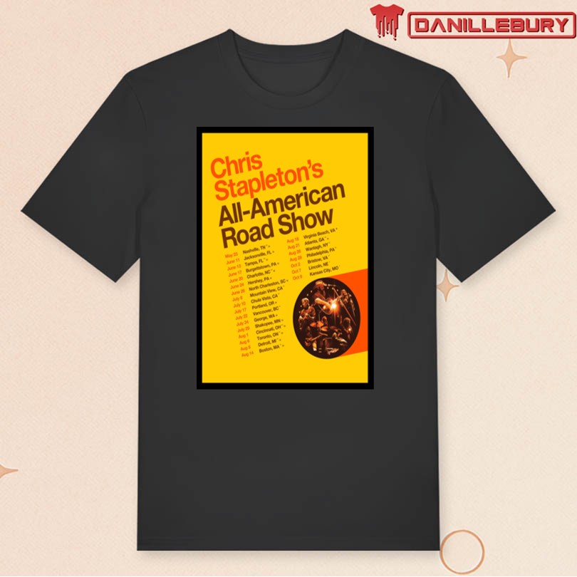 Chris Stapleton Road Show Tour 2026 Poster - Image 3