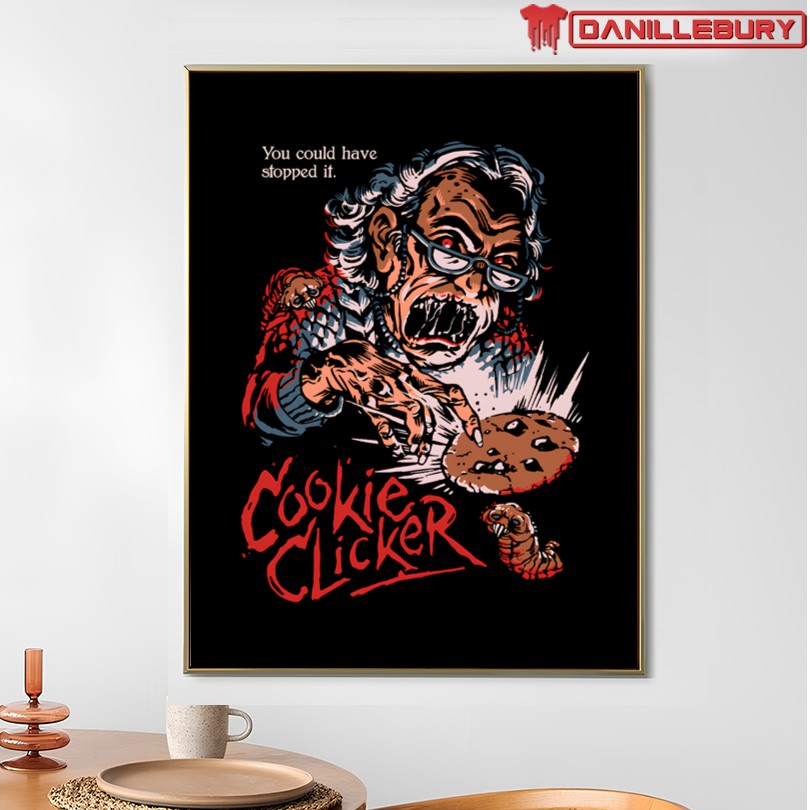 Cookie Clicker Displeased Grandma T-Shirt - Image 4