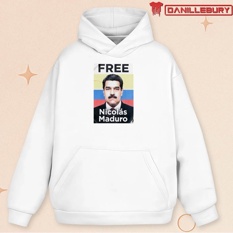 Democrats Free Nicolas Maduro Poster T-Shirt - Image 2