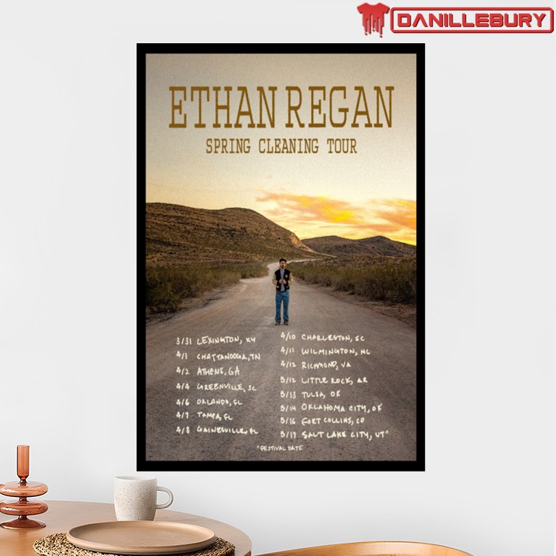 Ethan Regan Spring Cleaning Tour 2026 Poster - Image 2