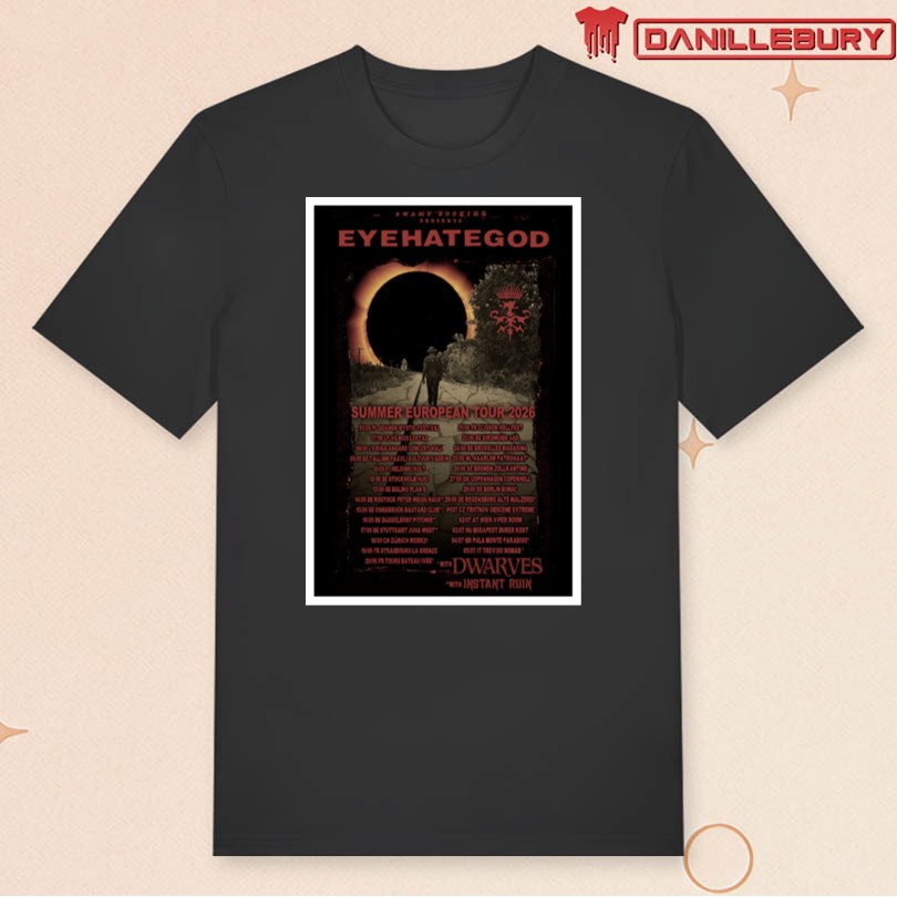 Eyehategod Summer European Tour 2026 Poster - Image 3