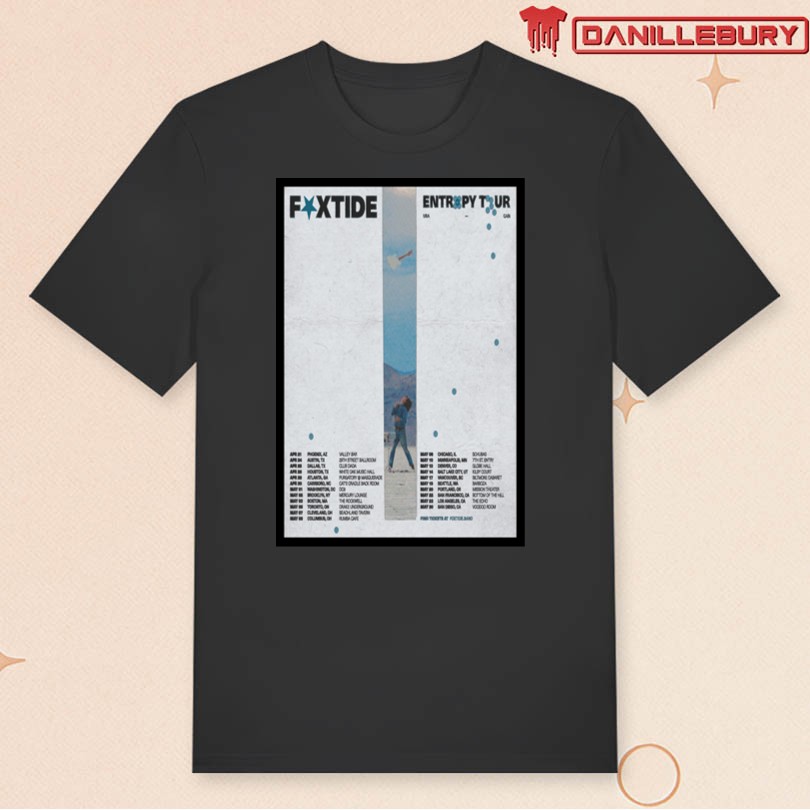 Foxtide Entropy Tour 2026 Poster - Image 3