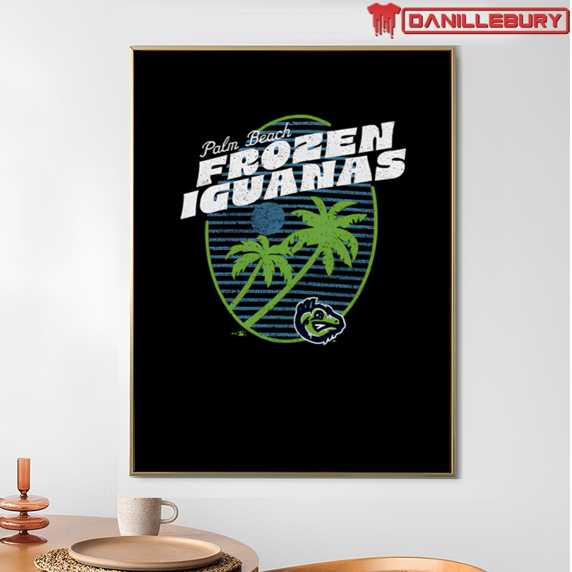Frozen Iguanas Mens Palm Tee - Image 4