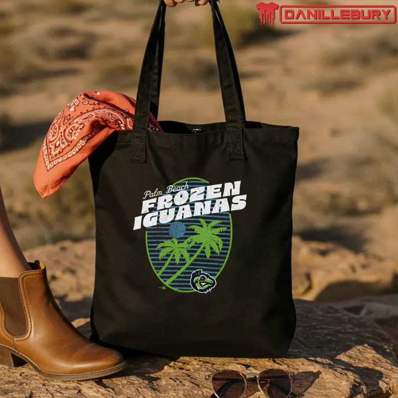 Frozen Iguanas Mens Palm Tee - Image 3