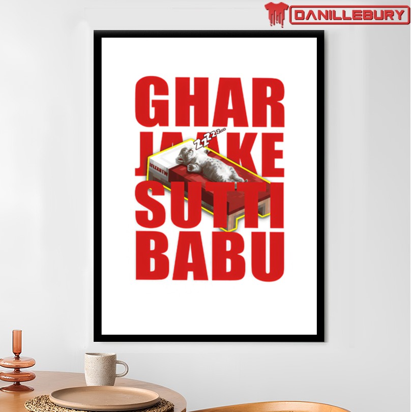 GHAR JAAKE SUTTI BABU TEE - Image 4