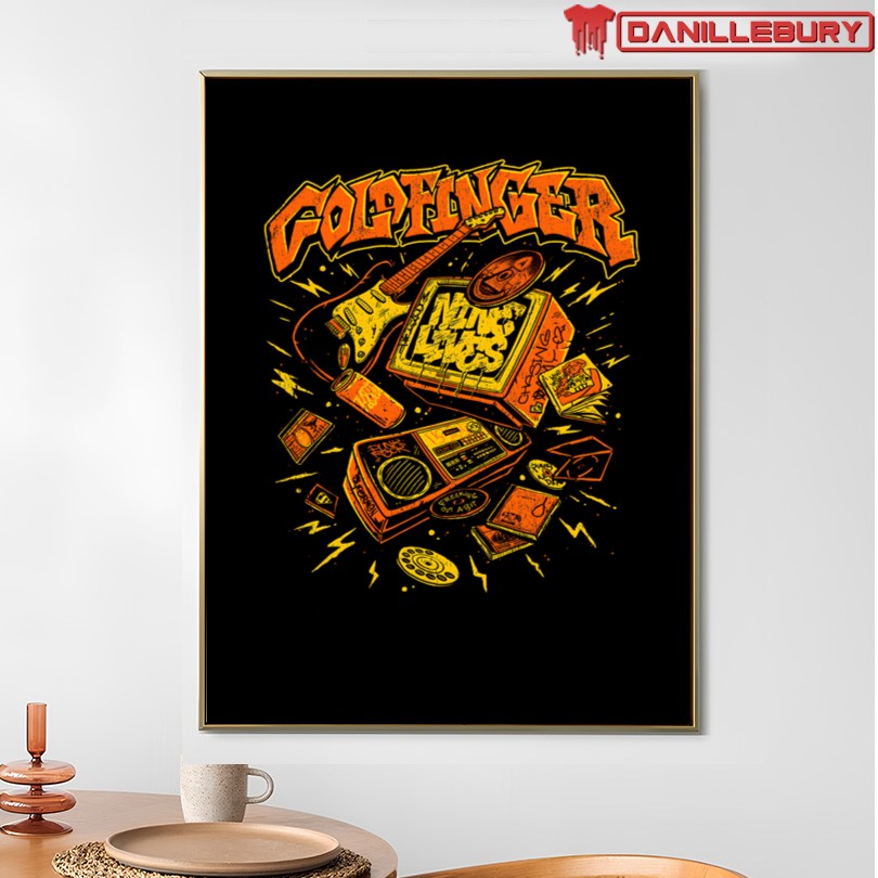Goldfinger Nine Live T-Shirt - Image 4