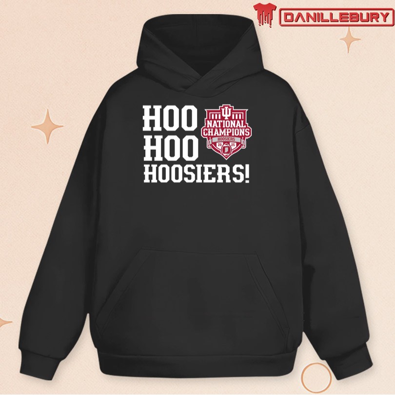 Hoo Hoo Hoosiers CFP National Champions Tee - Image 2